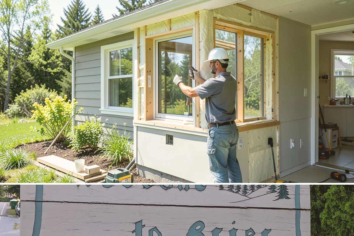 Stone Fireplace Installation in Brier, Snohomish County, WA - Interior stone fireplace work proceeds year-round, making it a rewarding project during the long rainy season.