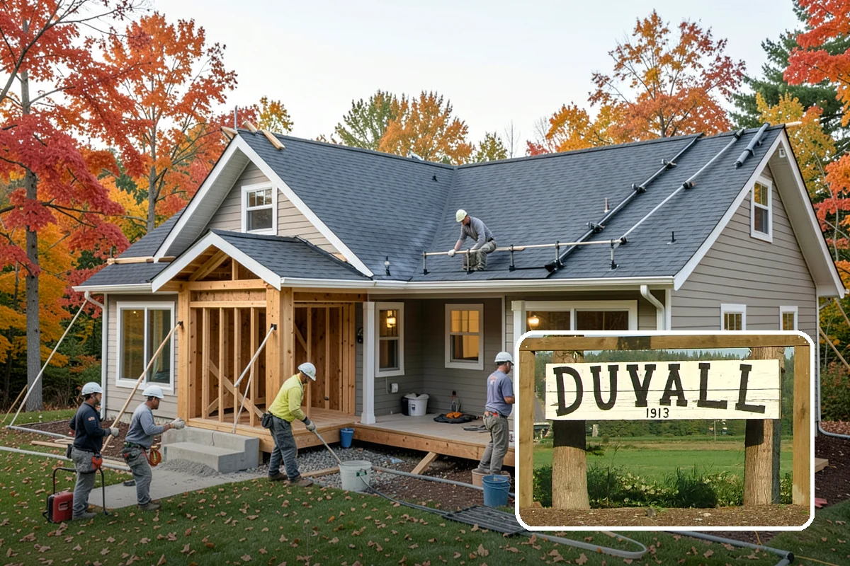 Stone Fireplace Installation in Duvall, King County, WA - Natural texture that suits Northwest homes