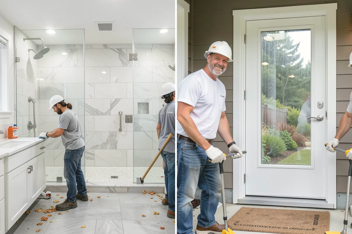 Stone Fireplace Installation in Mountlake Terrace, Snohomish County, WA - Prepare and moisture-protect the substrate
