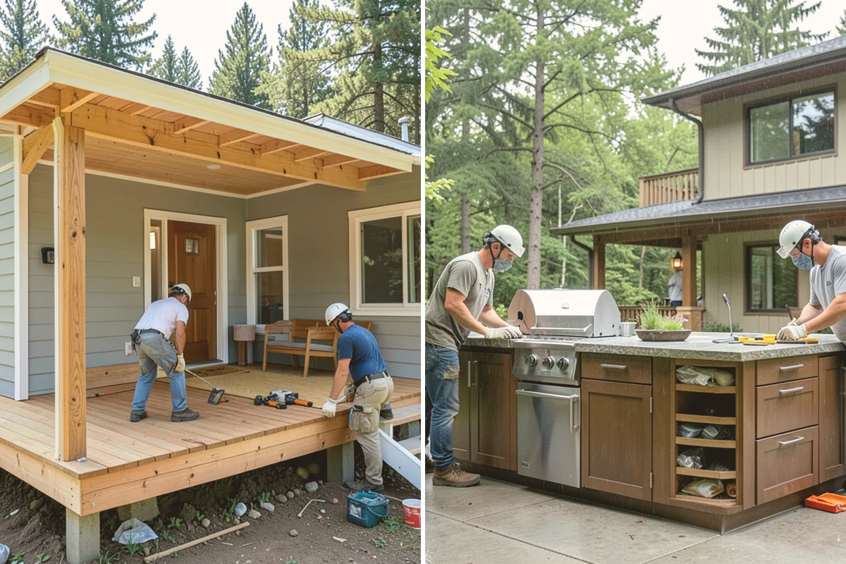 Stone Masonry in Bellevue, King County, WA - Select stone and design the layout