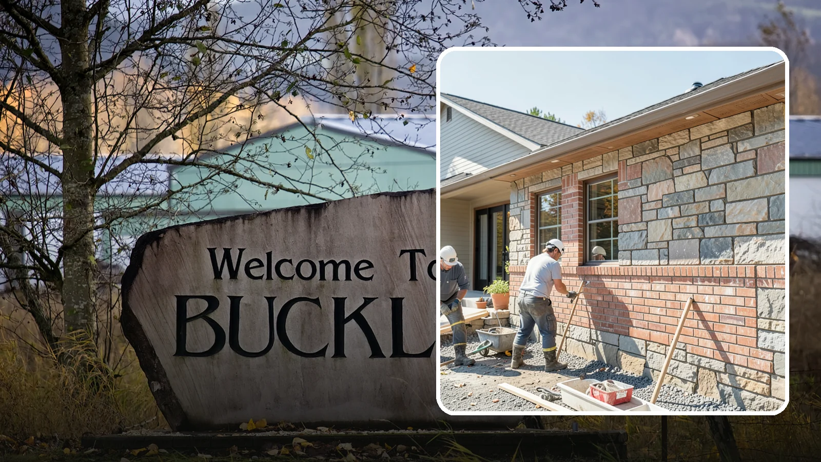 Stone Masonry in Buckley, Pierce County, WA - Natural stone masonry that brings timeless texture to walls and features while withstanding PNW moisture.