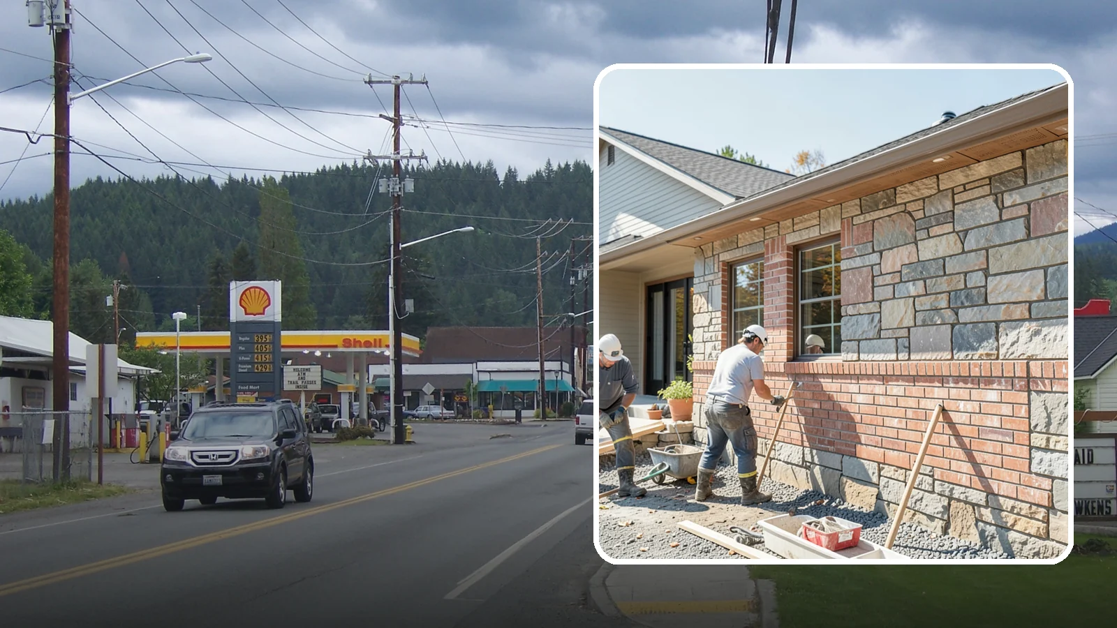 Stone Masonry in Granite Falls, Snohomish County, WA - Natural stone masonry that brings timeless texture to walls and features while withstanding PNW moisture.