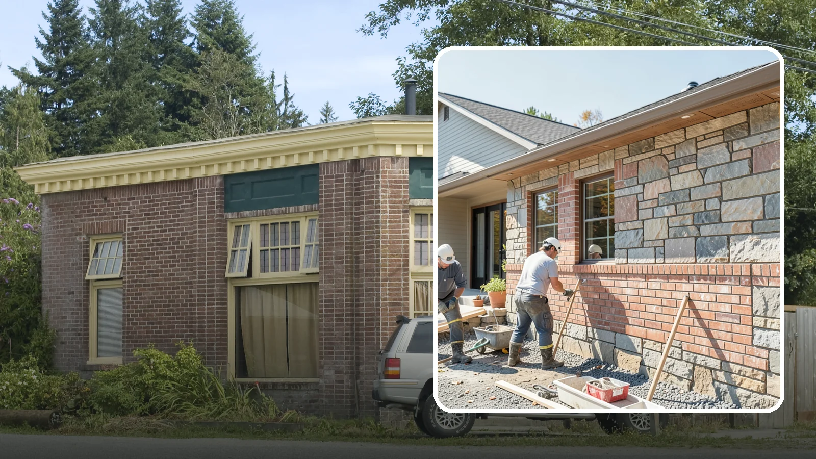 Stone Masonry in Hamilton, Skagit County, WA - Natural stone masonry that brings timeless texture to walls and features while withstanding PNW moisture.