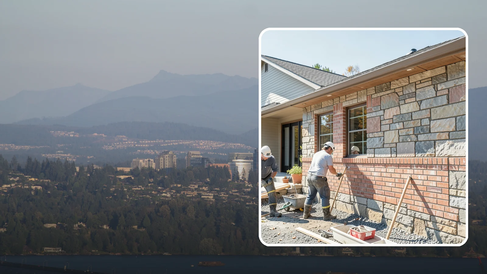 Stone Masonry in Medina, King County, WA - Natural stone masonry that brings timeless texture to walls and features while withstanding PNW moisture.
