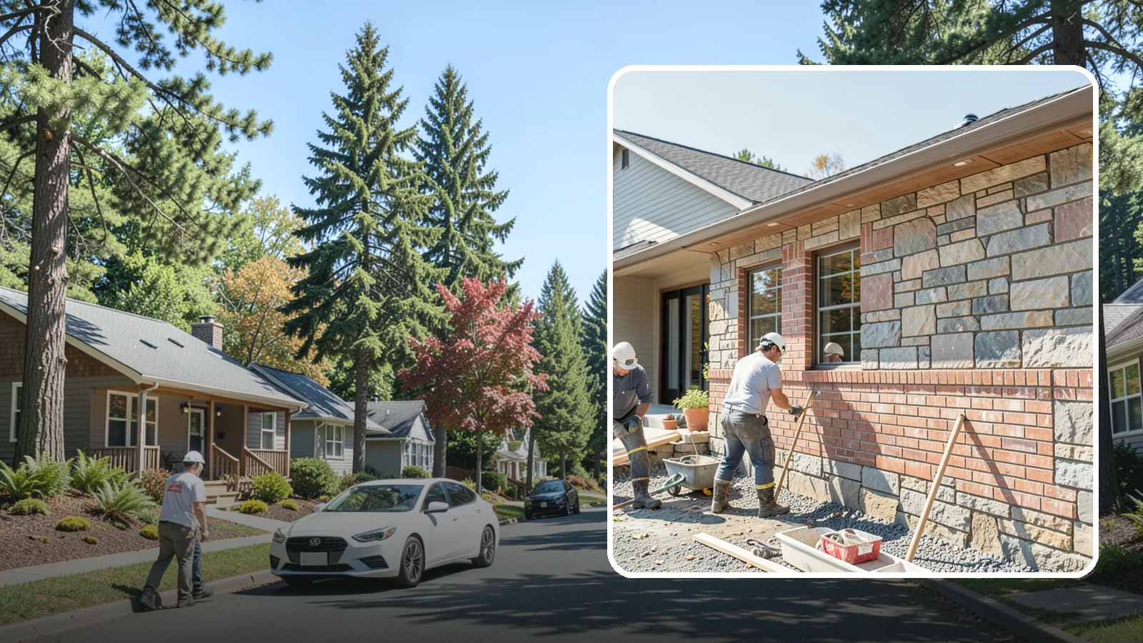 Stone Masonry in Orting, Pierce County, WA - Natural stone masonry that brings timeless texture to walls and features while withstanding PNW moisture.
