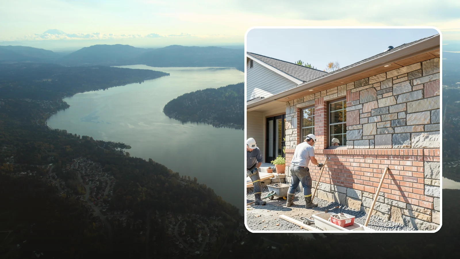 Stone Masonry in Sammamish, King County, WA - Natural stone masonry that brings timeless texture to walls and features while withstanding PNW moisture.