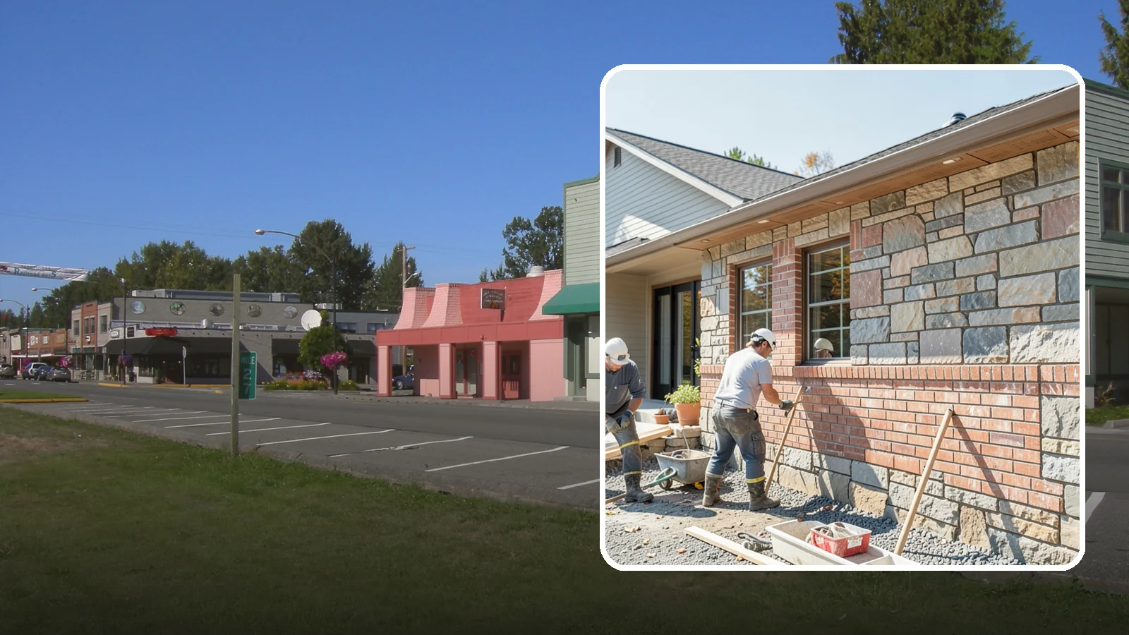 Stone Masonry in Snoqualmie, King County, WA - Natural stone masonry that brings timeless texture to walls and features while withstanding PNW moisture.