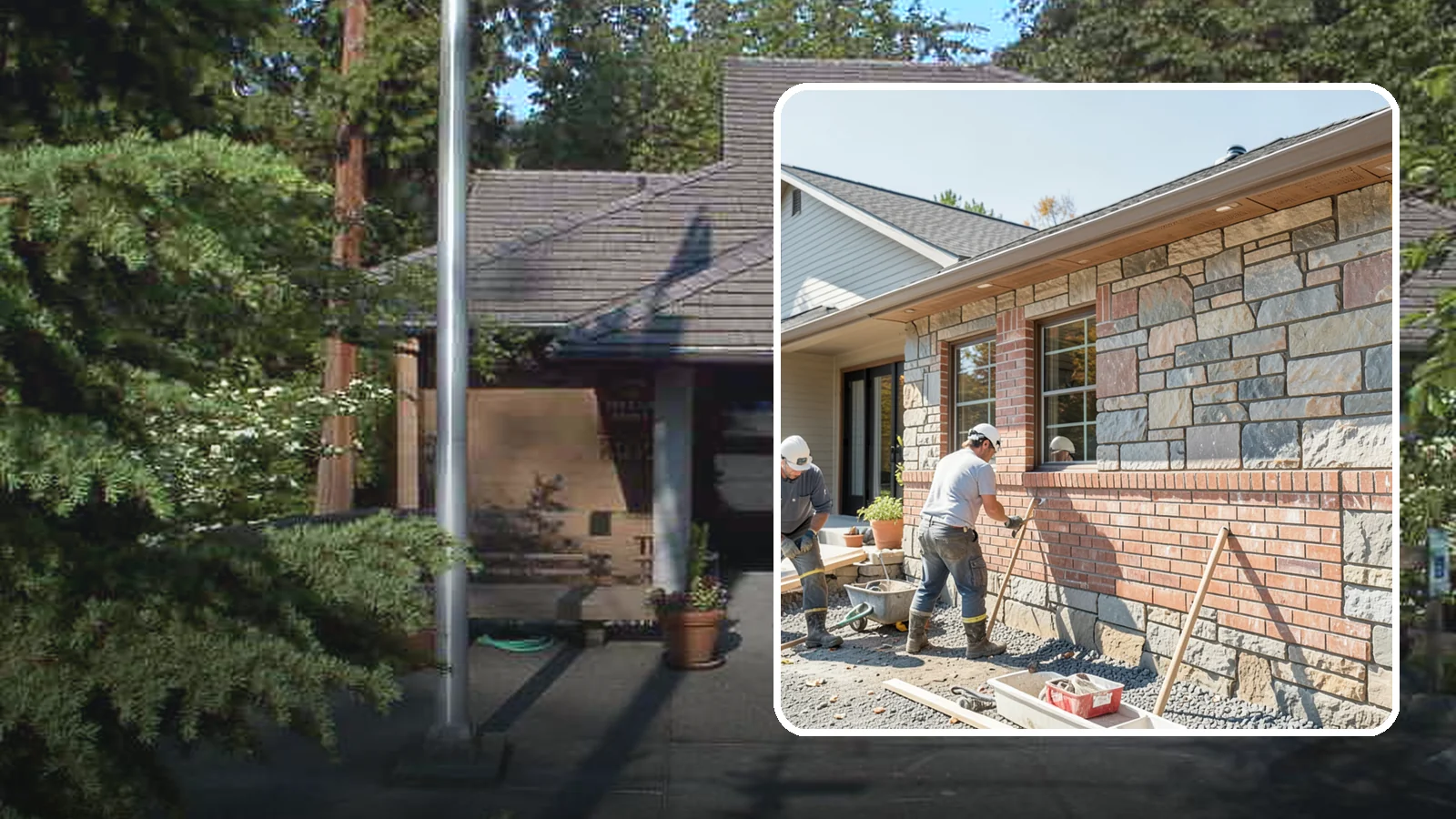 Stone Masonry in Yarrow Point, King County, WA - Natural stone masonry that brings timeless texture to walls and features while withstanding PNW moisture.