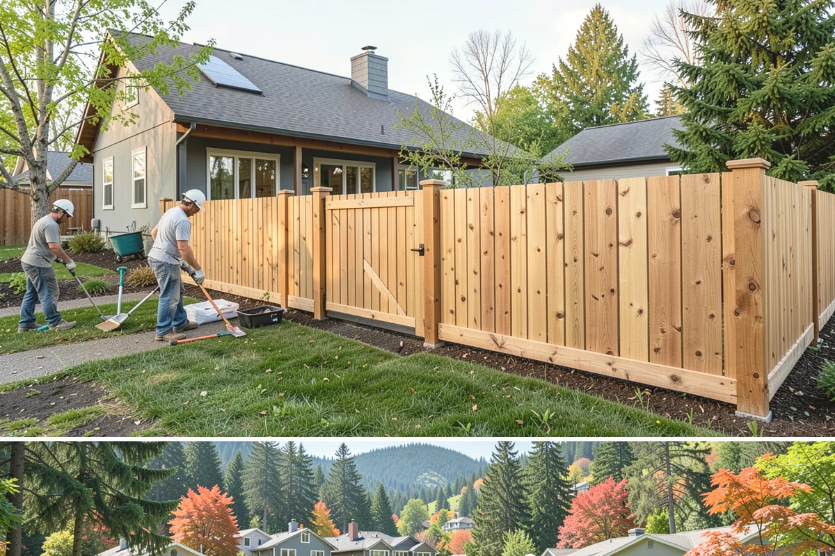 Stone Steps Construction in Fircrest, Pierce County, WA - Dry summer and early-fall conditions make excavation and stone setting most efficient.