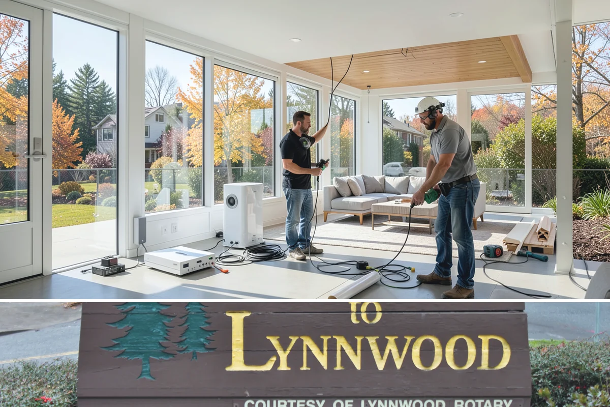 Stone Steps Construction in Lynnwood, Snohomish County, WA - Dry summer and early-fall conditions make excavation and stone setting most efficient.
