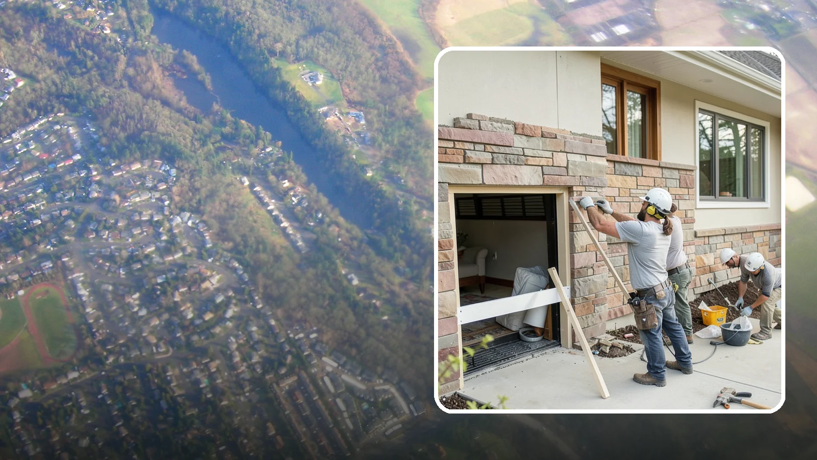 Stone Veneer Installation in Algona, King County, WA - Manufactured or natural stone veneer that adds rugged character to facades, entries, and fireplaces.