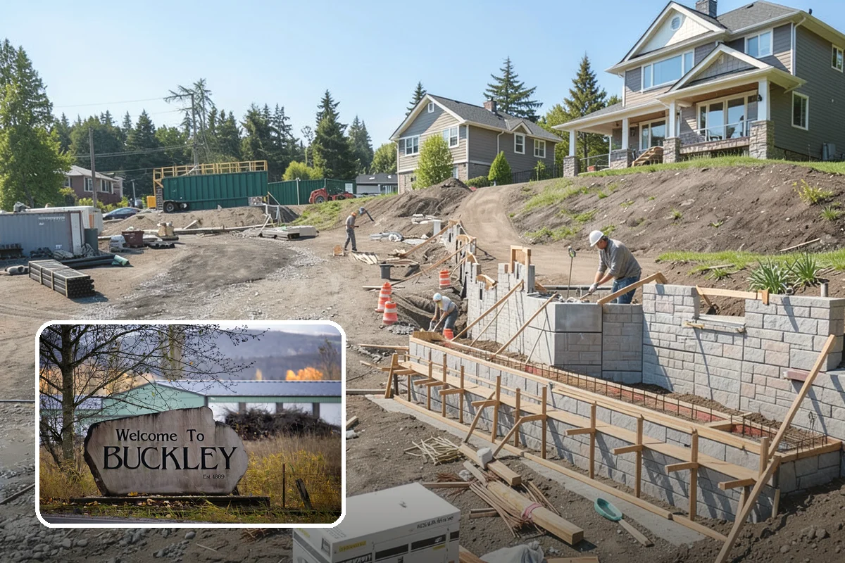 Stone Veneer Installation in Buckley, Pierce County, WA - Rich stone look at lower weight and cost