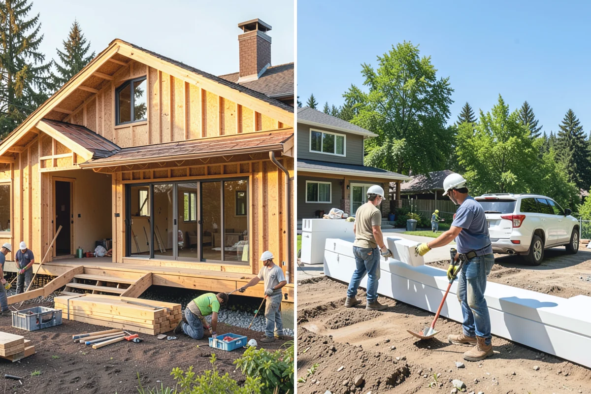 Stone Veneer Installation in Darrington, Snohomish County, WA - Install moisture barrier, lath, and scratch coat