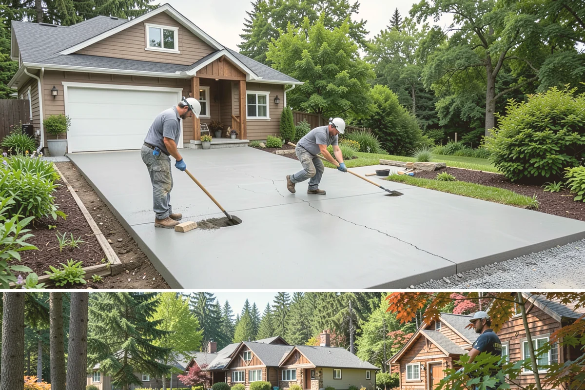 Stone Veneer Installation in Edgewood, Pierce County, WA - Exterior stone veneer sets best in the drier months, while interior work proceeds year-round.