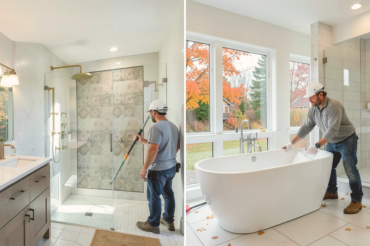 Stone Veneer Installation in Edmonds, Snohomish County, WA - Install moisture barrier, lath, and scratch coat