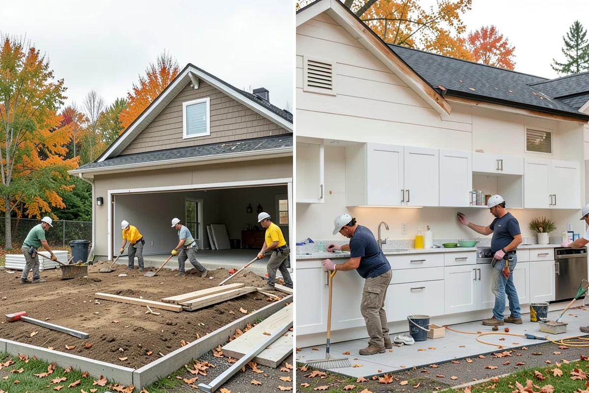 Stone Veneer Installation in Enumclaw, King County, WA - Install moisture barrier, lath, and scratch coat