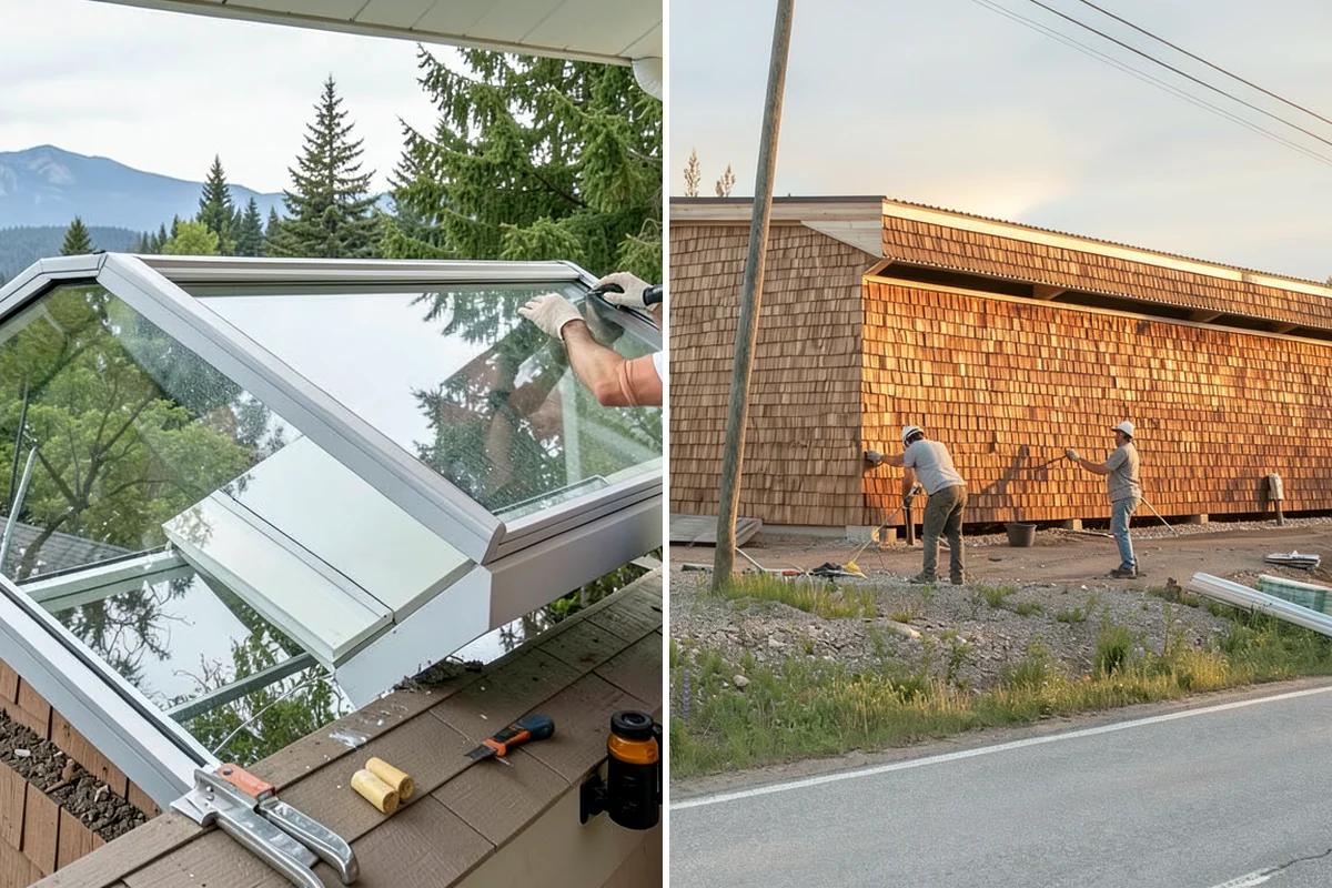 Stone Veneer Installation in Fircrest, Pierce County, WA - Install moisture barrier, lath, and scratch coat