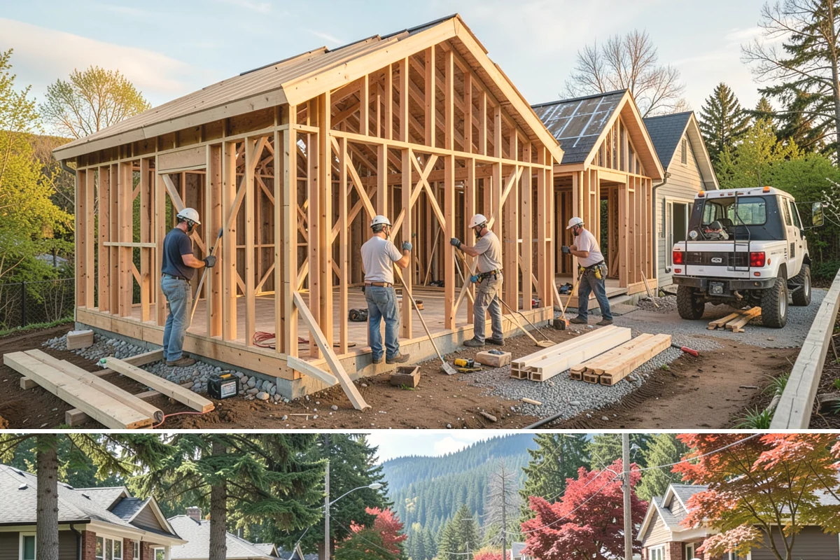 Stone Veneer Installation in Hunts Point, King County, WA - Exterior stone veneer sets best in the drier months, while interior work proceeds year-round.
