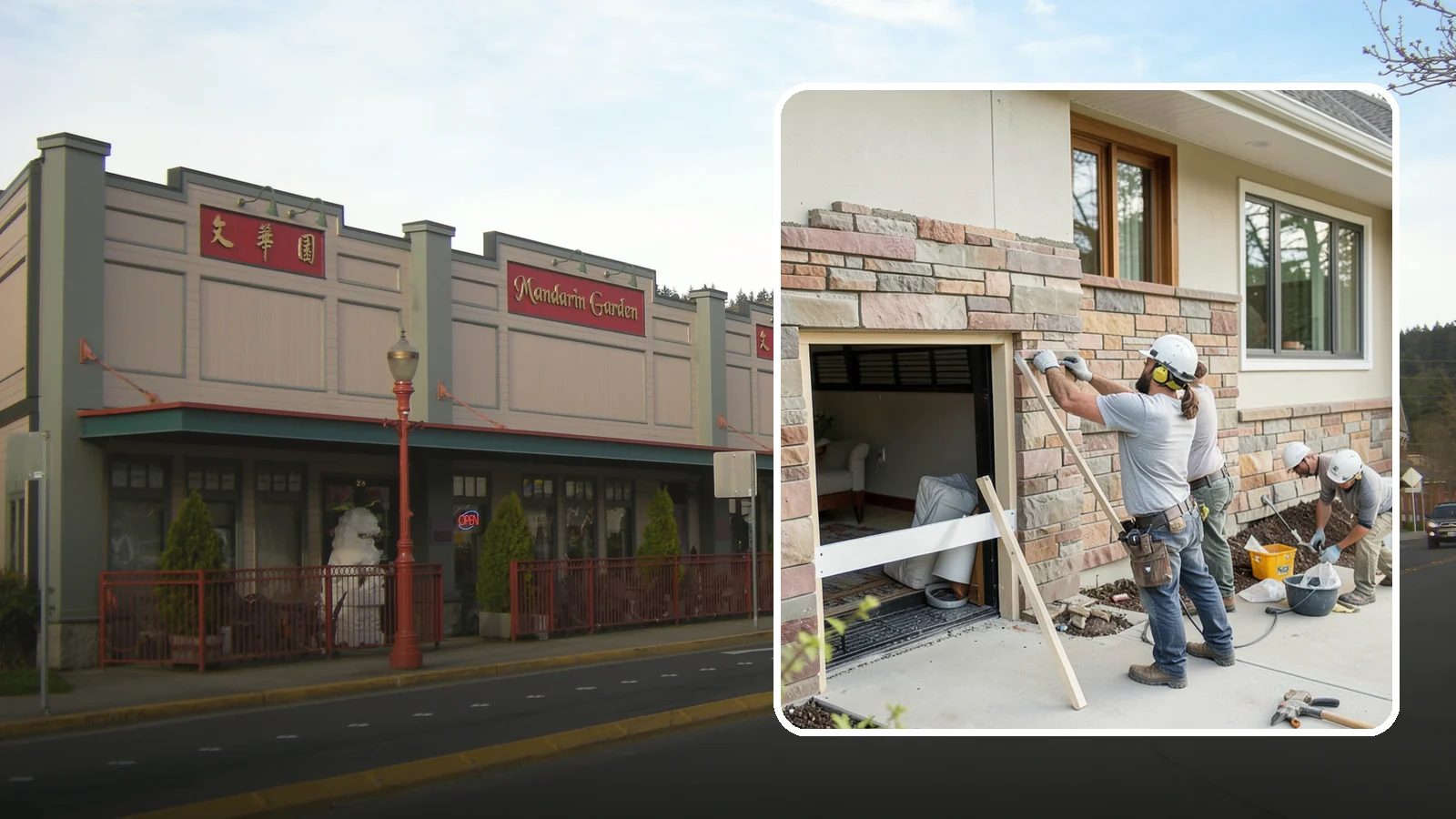 Stone Veneer Installation in Issaquah, King County, WA - Manufactured or natural stone veneer that adds rugged character to facades, entries, and fireplaces.