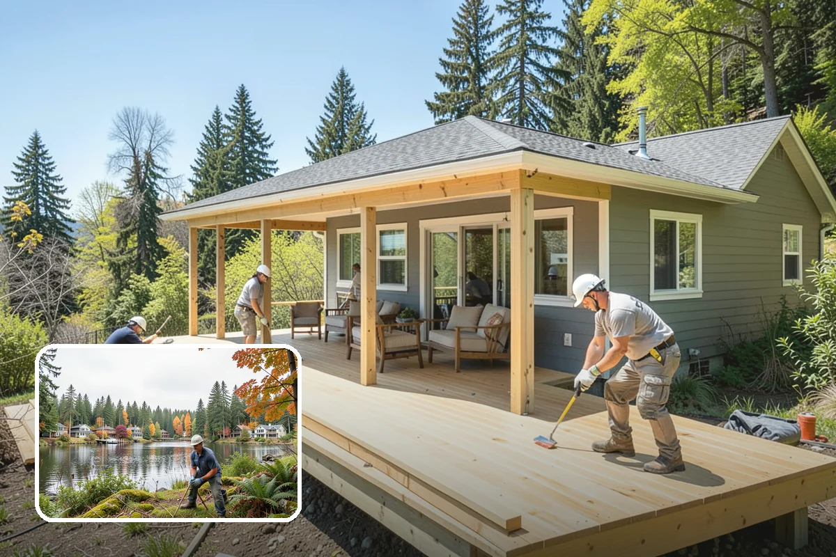 Stone Veneer Installation in La Conner, Skagit County, WA - Rich stone look at lower weight and cost