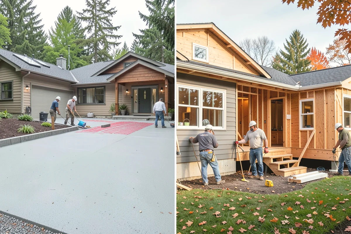 Stone Veneer Installation in Lake Stevens, Snohomish County, WA - Install moisture barrier, lath, and scratch coat