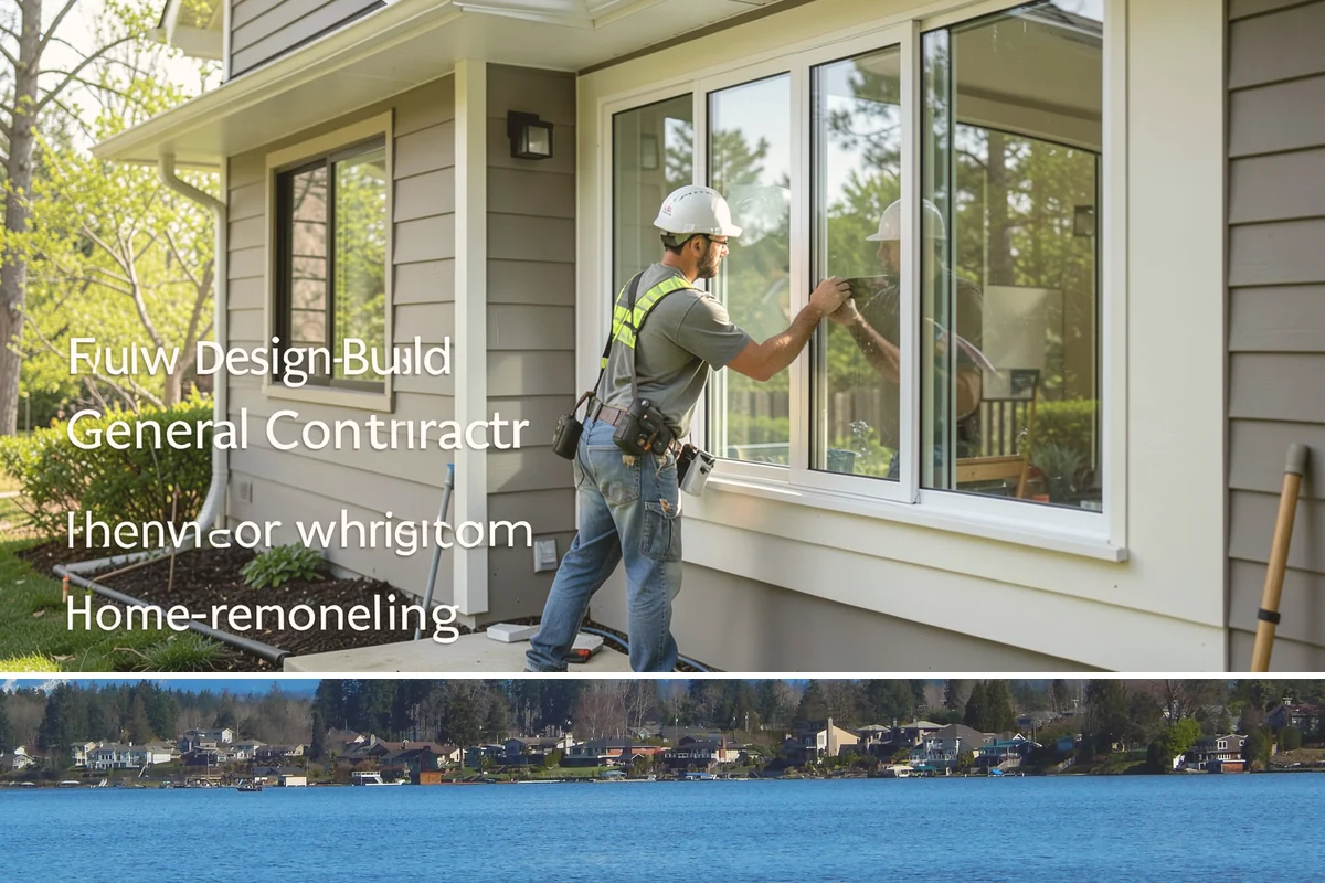Stone Veneer Installation in Lake Stevens, Snohomish County, WA - Exterior stone veneer sets best in the drier months, while interior work proceeds year-round.