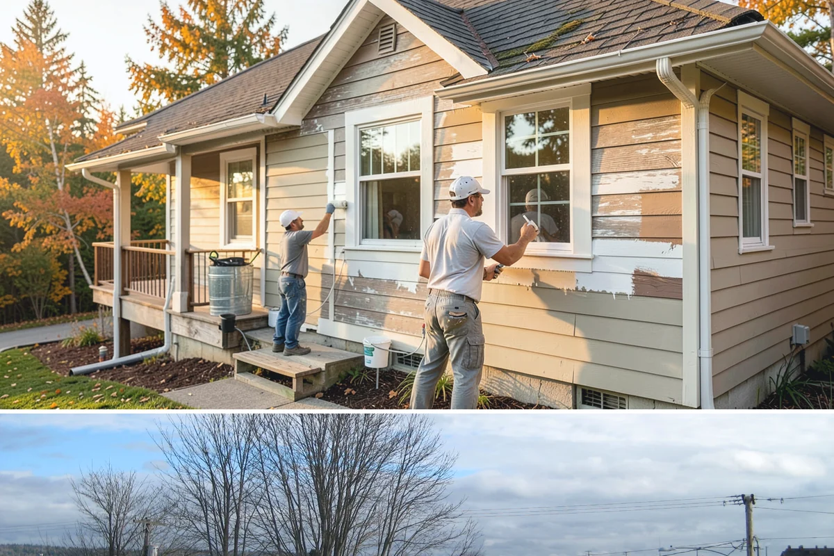 Stone Veneer Installation in Langley, Island County, WA - Exterior stone veneer sets best in the drier months, while interior work proceeds year-round.