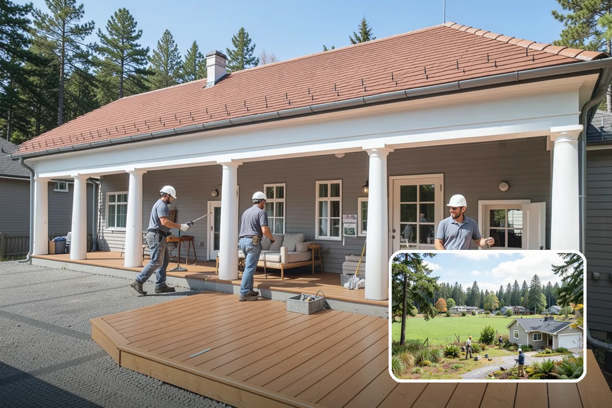 Stone Veneer Installation in Lyman, Skagit County, WA - Rich stone look at lower weight and cost