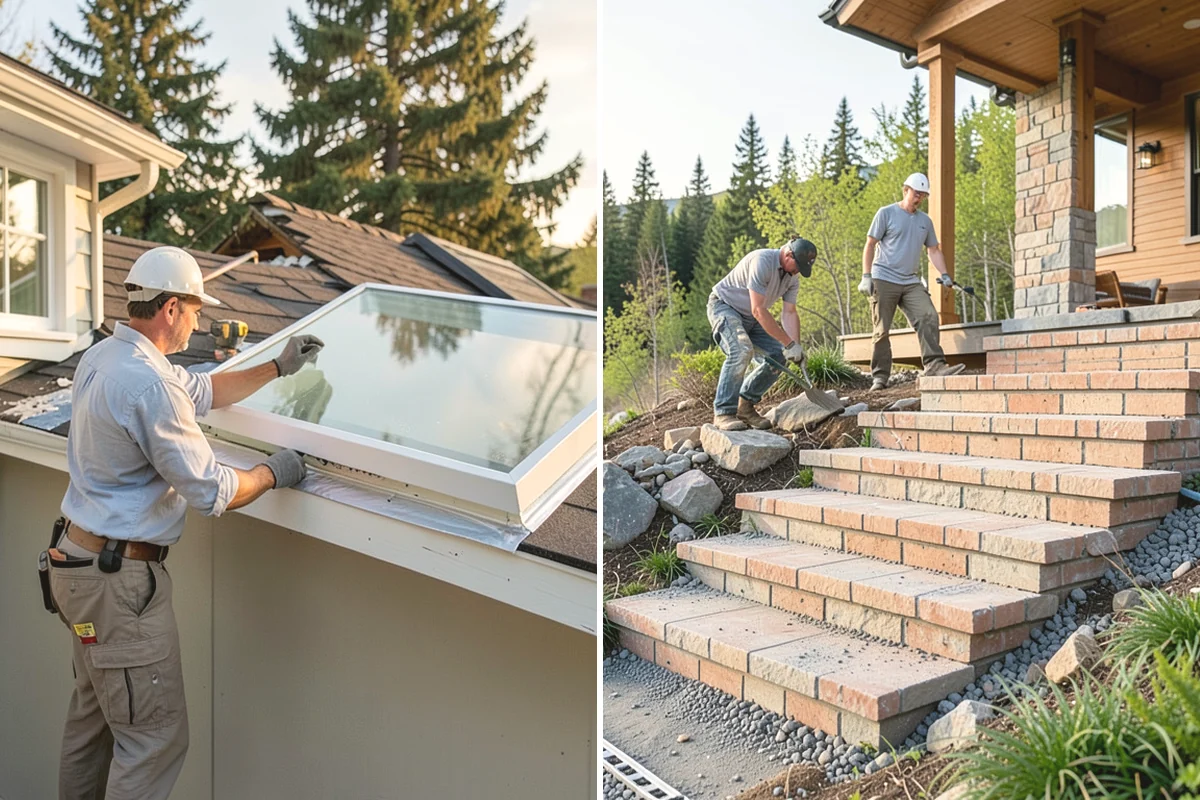 Stone Veneer Installation in Mill Creek, Snohomish County, WA - Install moisture barrier, lath, and scratch coat