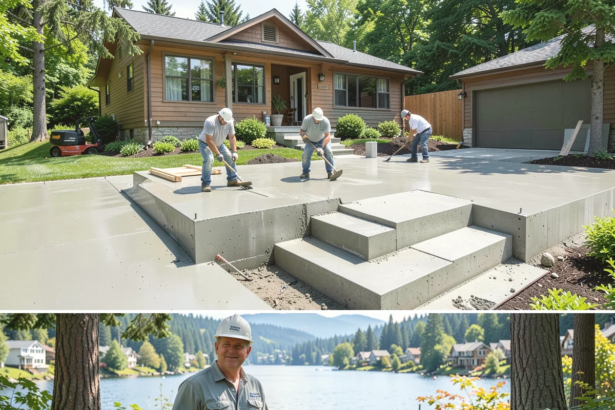 Stone Veneer Installation in Milton, King County, WA - Exterior stone veneer sets best in the drier months, while interior work proceeds year-round.