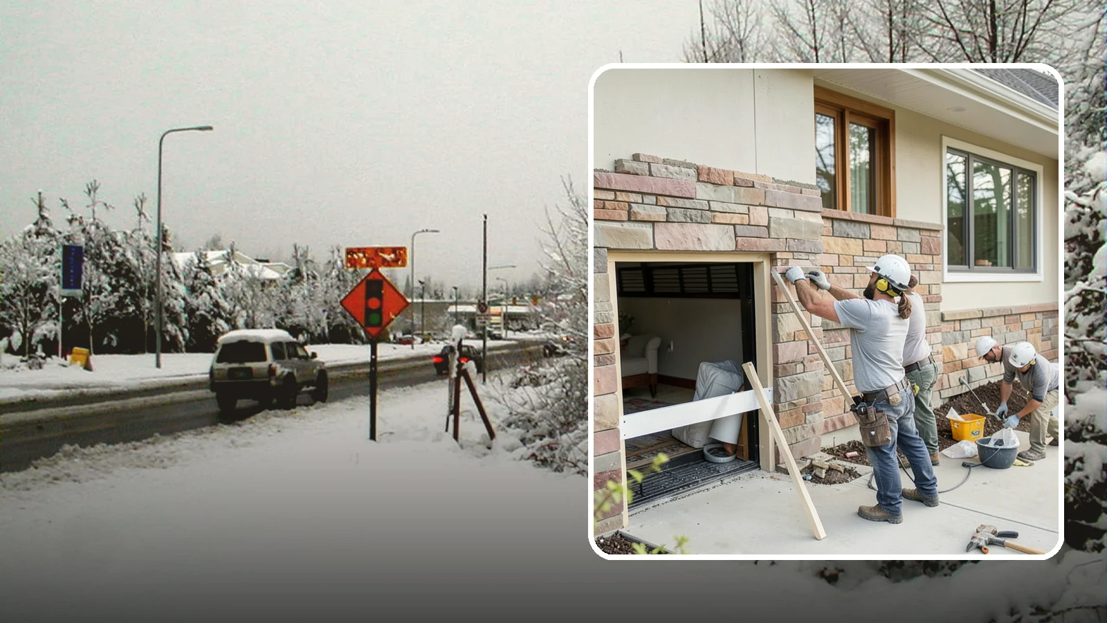 Stone Veneer Installation in Newcastle, King County, WA - Manufactured or natural stone veneer that adds rugged character to facades, entries, and fireplaces.
