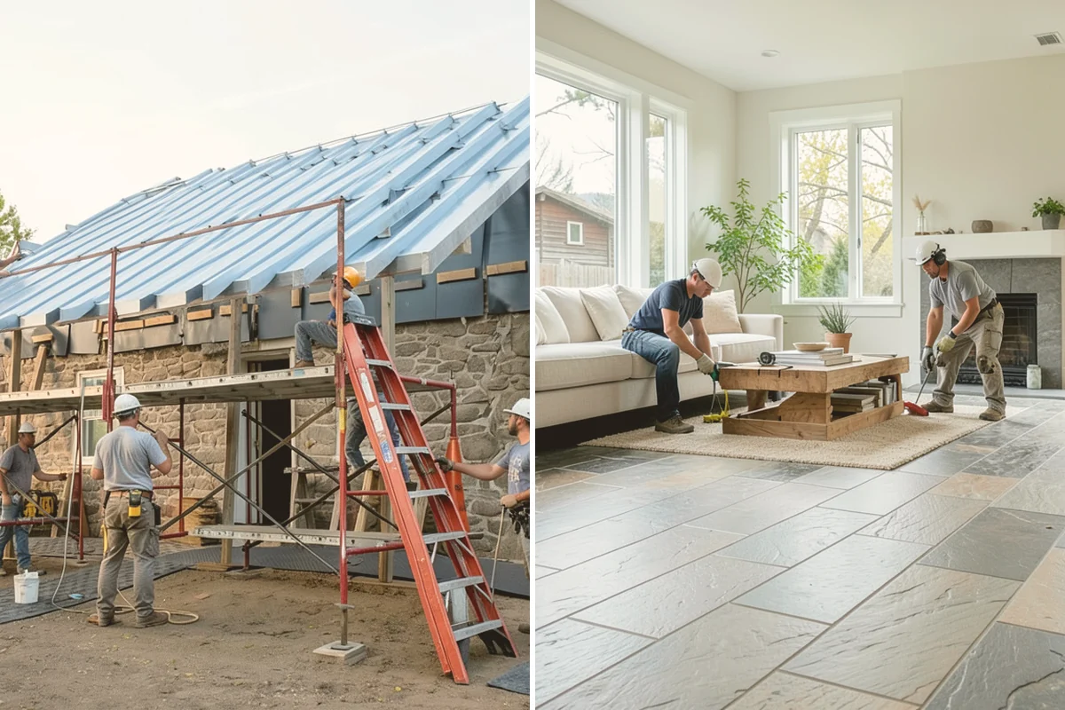 Stone Veneer Installation in Snohomish, Snohomish County, WA - Install moisture barrier, lath, and scratch coat