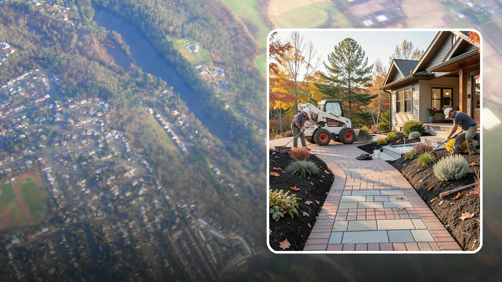 Stone Walkway Installation in Algona, King County, WA - Building a natural stone walkway that adds organic beauty and a solid, non-slip path through your landscape.