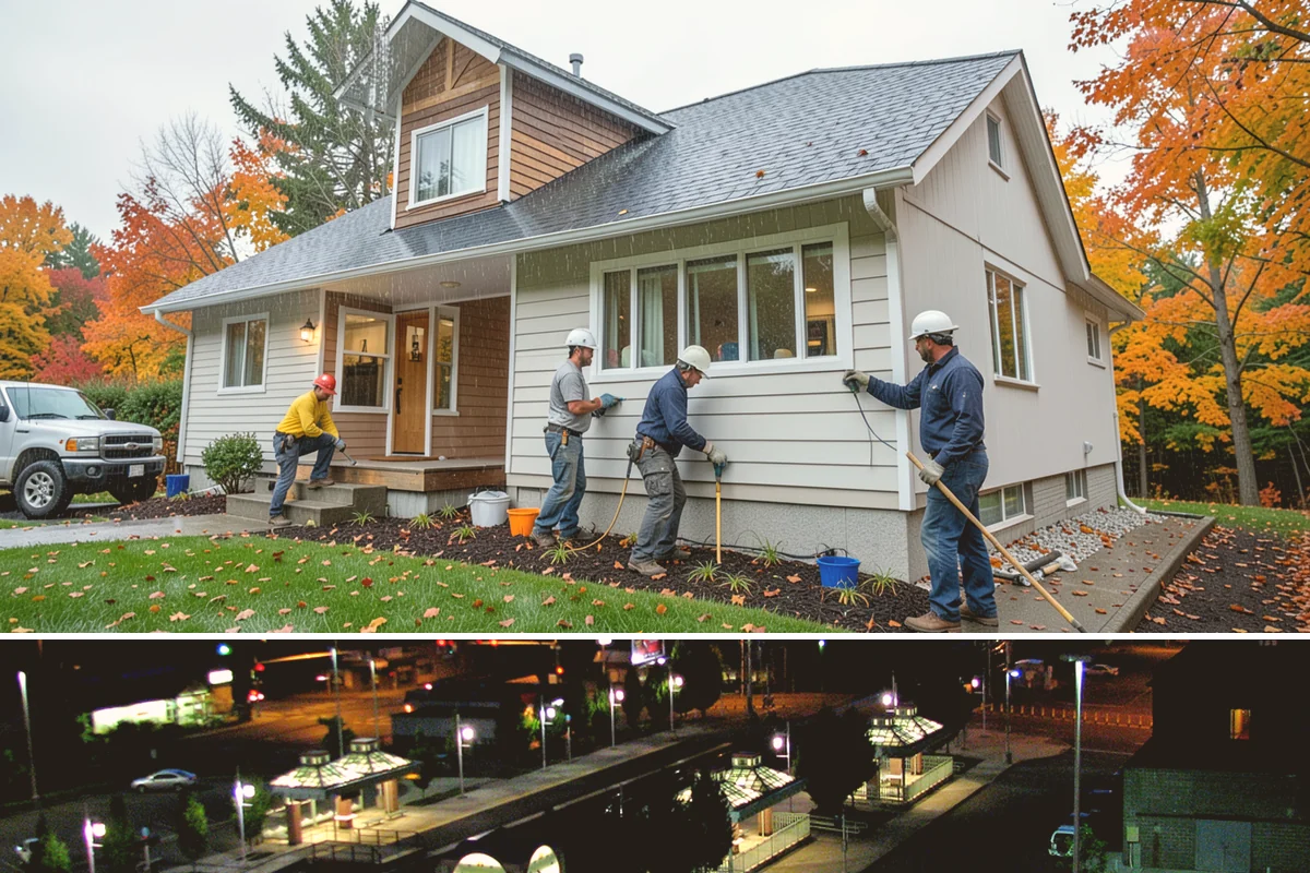 Stone Walkway Installation in Auburn, King County, WA - Stone setting is easiest in dry weather, making summer and early fall the preferred seasons.