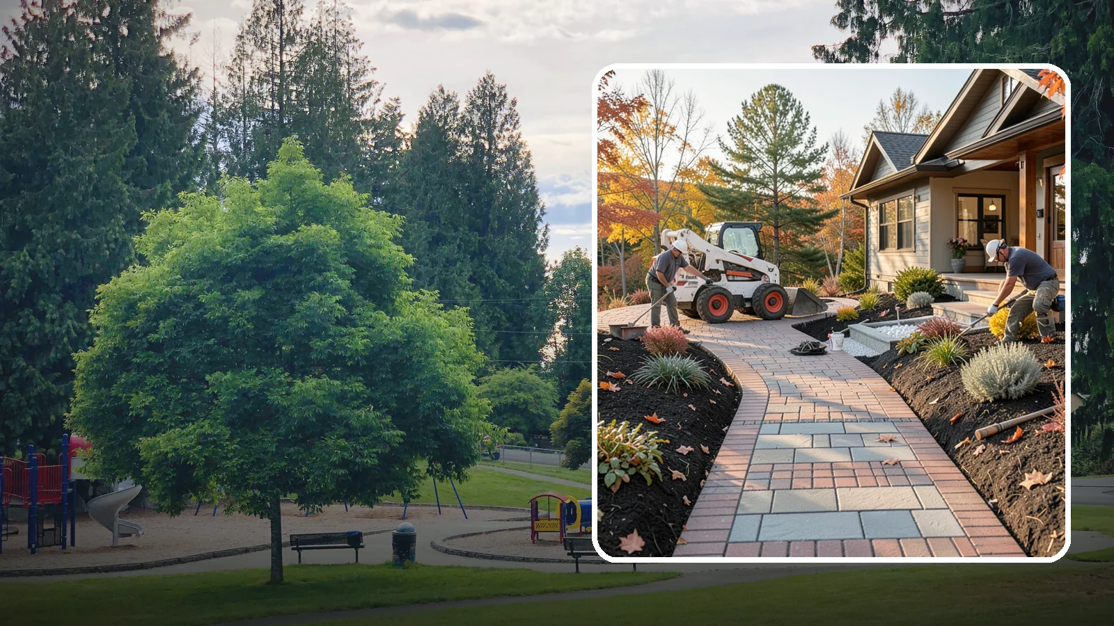 Stone Walkway Installation in Bonney Lake, Pierce County, WA - Building a natural stone walkway that adds organic beauty and a solid, non-slip path through your landscape.