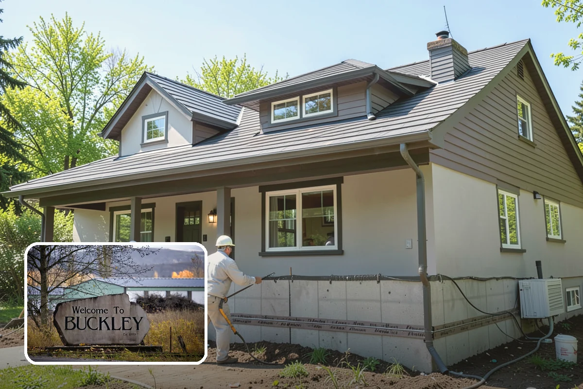 Stone Walkway Installation in Buckley, Pierce County, WA - Natural, timeless look for gardens and entries
