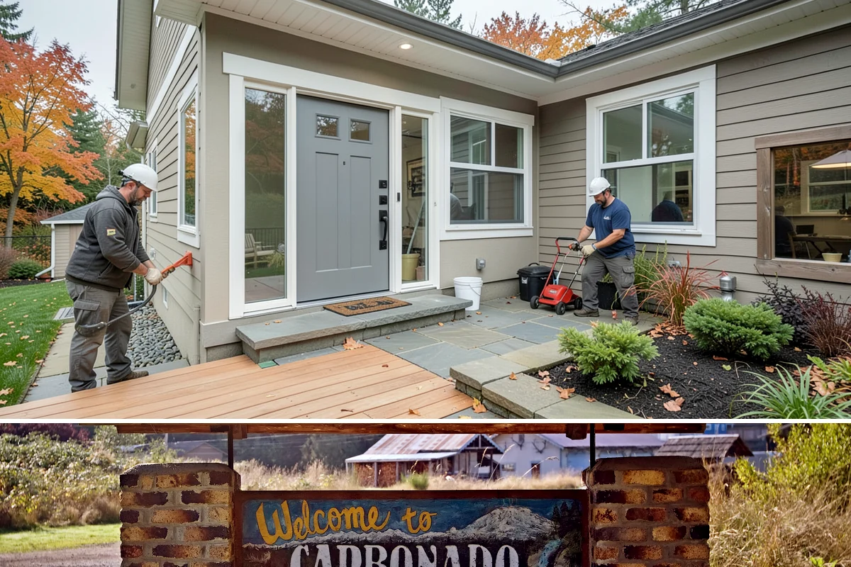Stone Walkway Installation in Carbonado, Pierce County, WA - Stone setting is easiest in dry weather, making summer and early fall the preferred seasons.