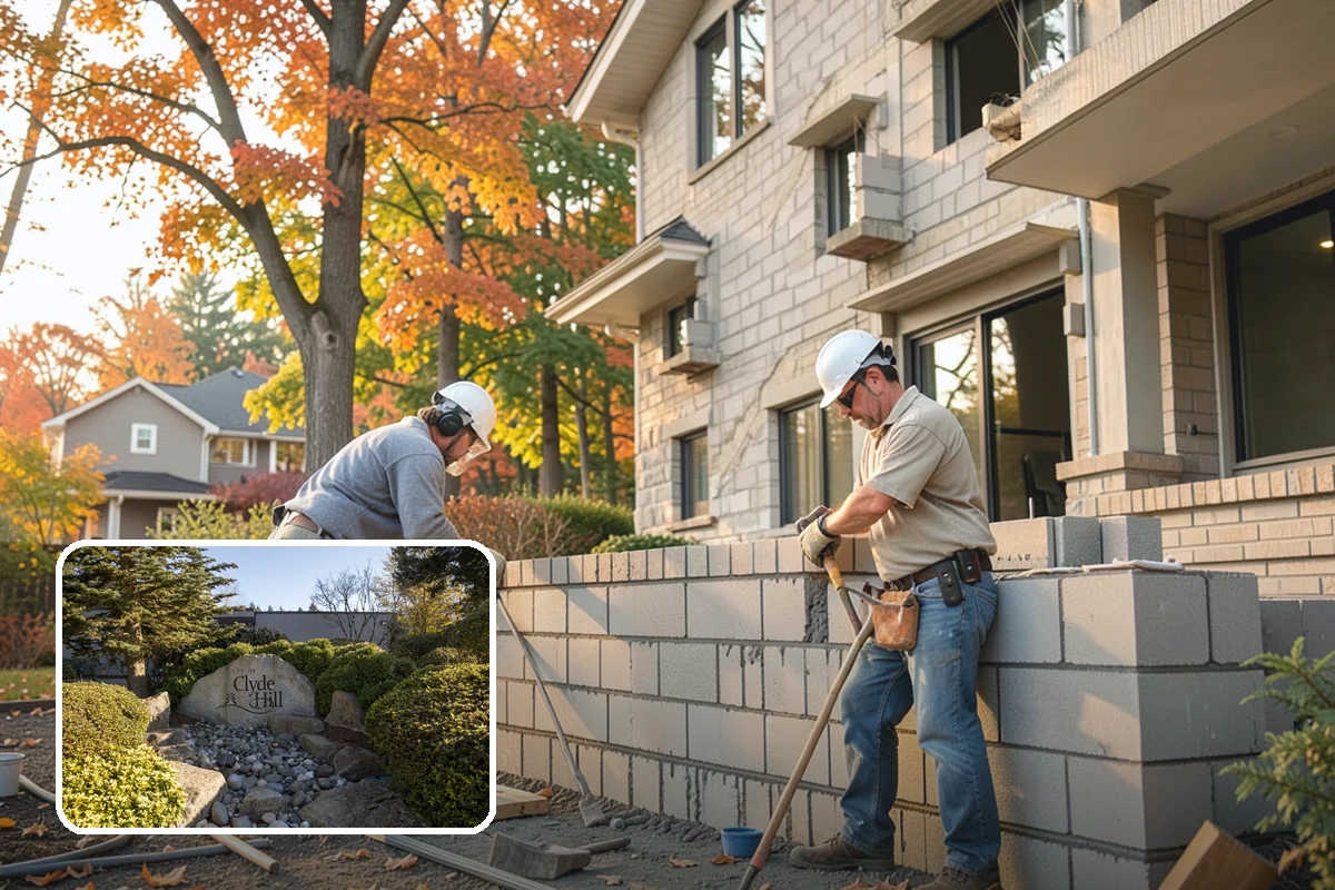 Stone Walkway Installation in Clyde Hill, King County, WA - Natural, timeless look for gardens and entries
