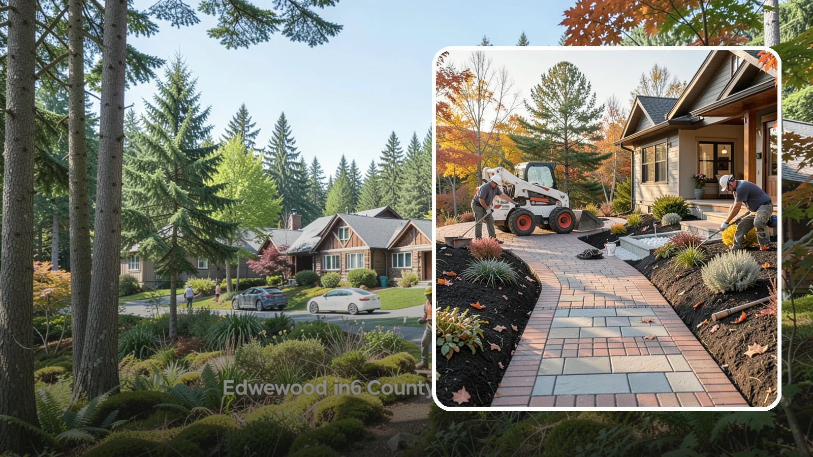 Stone Walkway Installation in Edgewood, Pierce County, WA - Building a natural stone walkway that adds organic beauty and a solid, non-slip path through your landscape.
