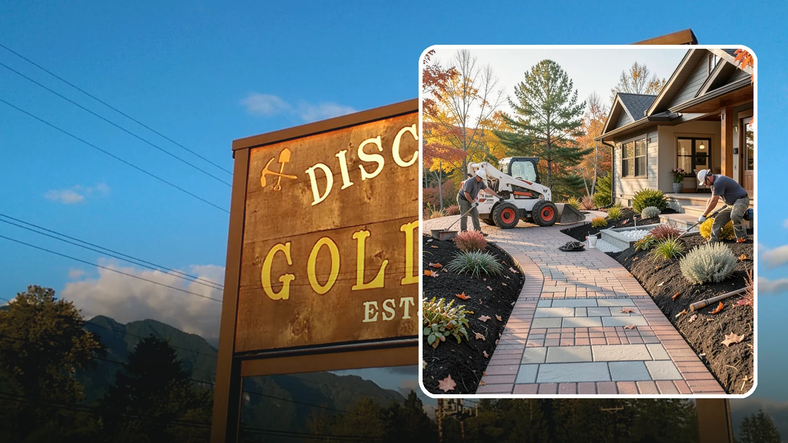 Stone Walkway Installation in Gold Bar, Snohomish County, WA - Building a natural stone walkway that adds organic beauty and a solid, non-slip path through your landscape.