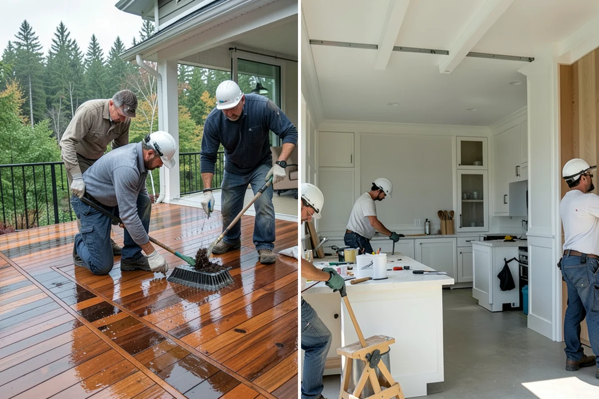 Stone Walkway Installation in Kenmore, King County, WA - Mark the route and excavate a draining base