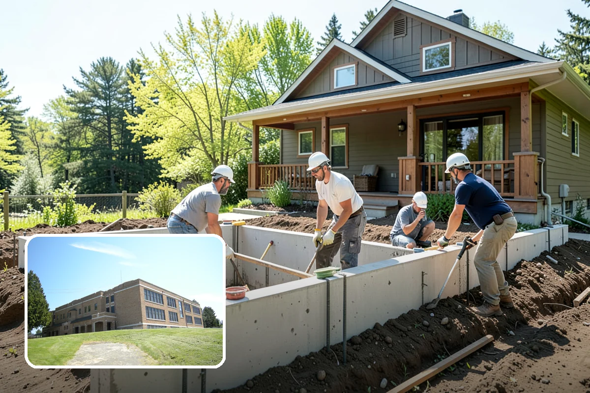 Stone Walkway Installation in Maple Valley, King County, WA - Natural, timeless look for gardens and entries