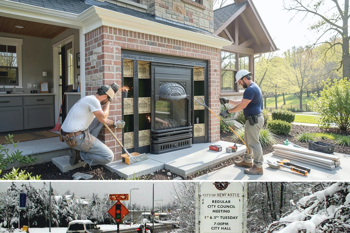 Stone Walkway Installation in Newcastle, King County, WA - Stone setting is easiest in dry weather, making summer and early fall the preferred seasons.