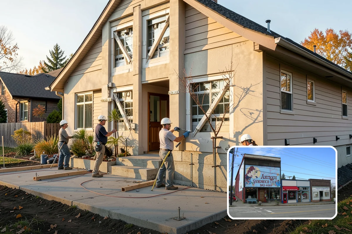 Stone Walkway Installation in Ruston, Pierce County, WA - Natural, timeless look for gardens and entries