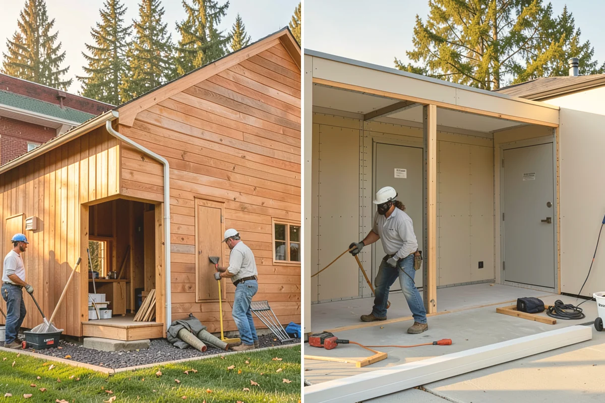 Stone Walkway Installation in Sammamish, King County, WA - Mark the route and excavate a draining base