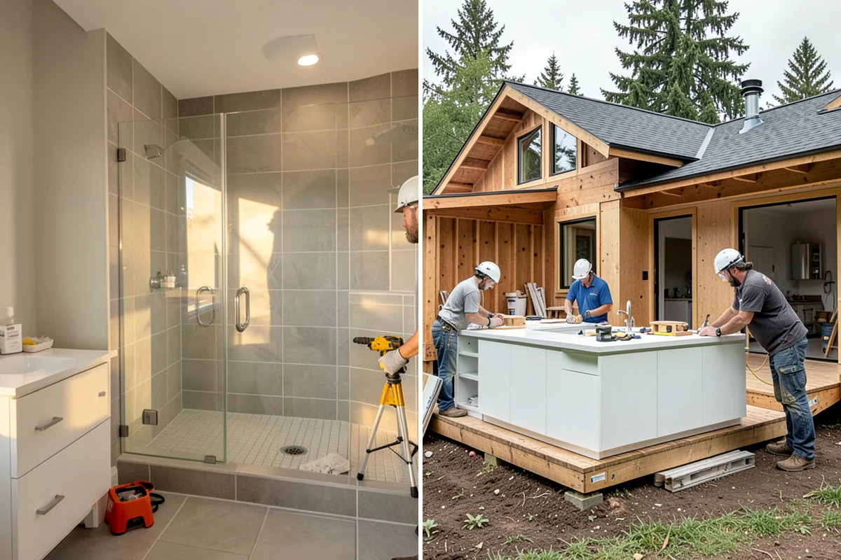 Stone Walkway Installation in Seattle, King County, WA - Mark the route and excavate a draining base