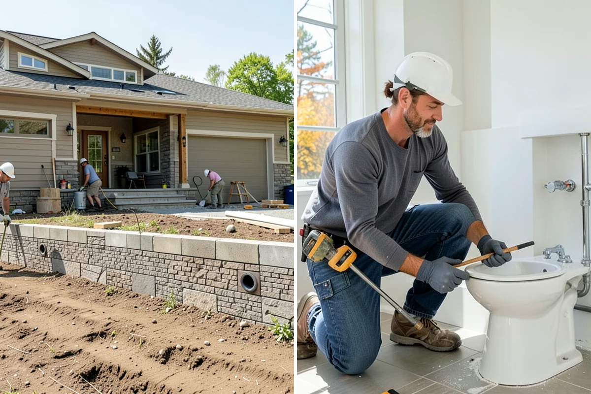 Stone Walkway Installation in Sedro-Woolley, Skagit County, WA - Mark the route and excavate a draining base