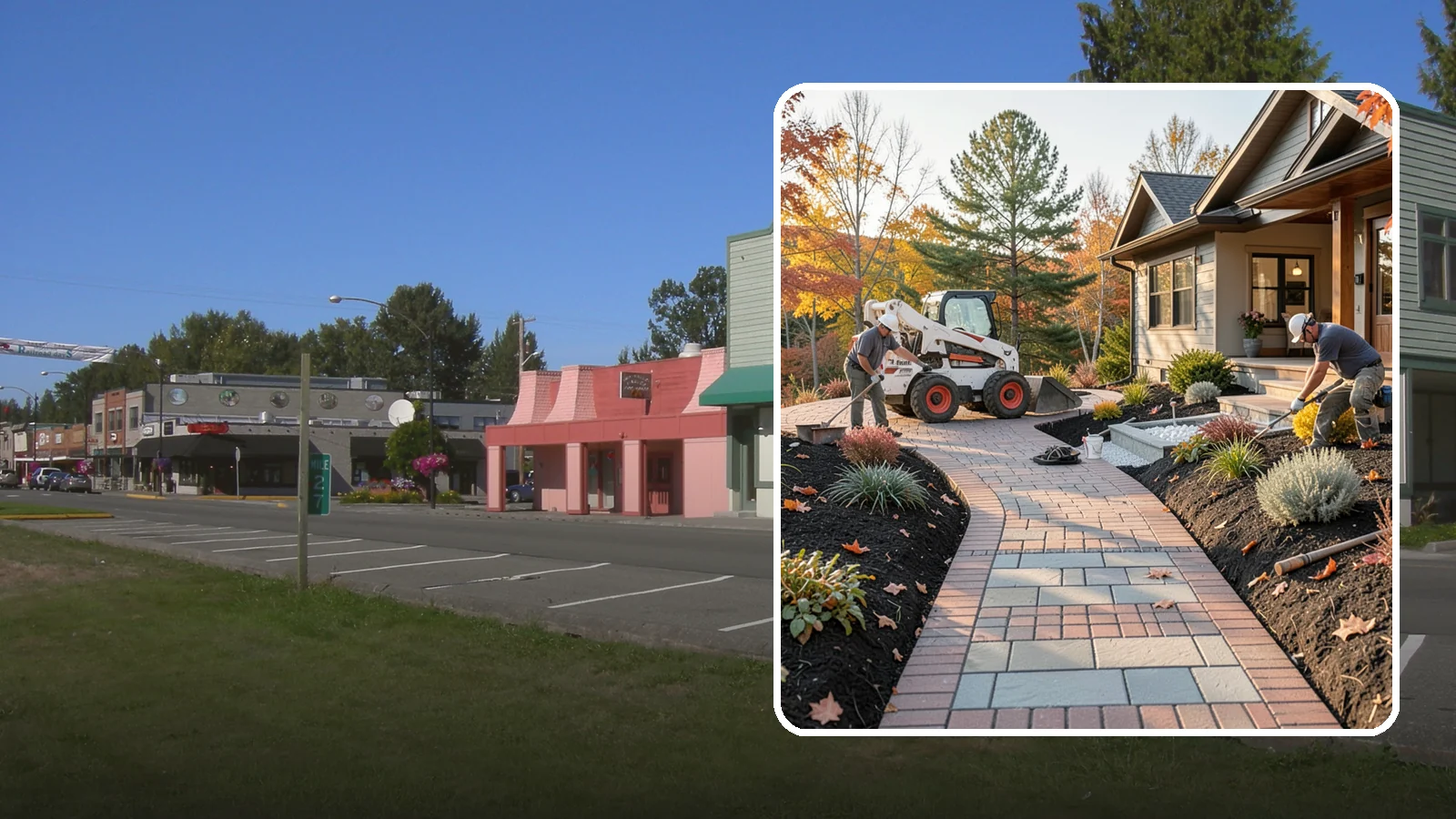 Stone Walkway Installation in Snoqualmie, King County, WA - Building a natural stone walkway that adds organic beauty and a solid, non-slip path through your landscape.