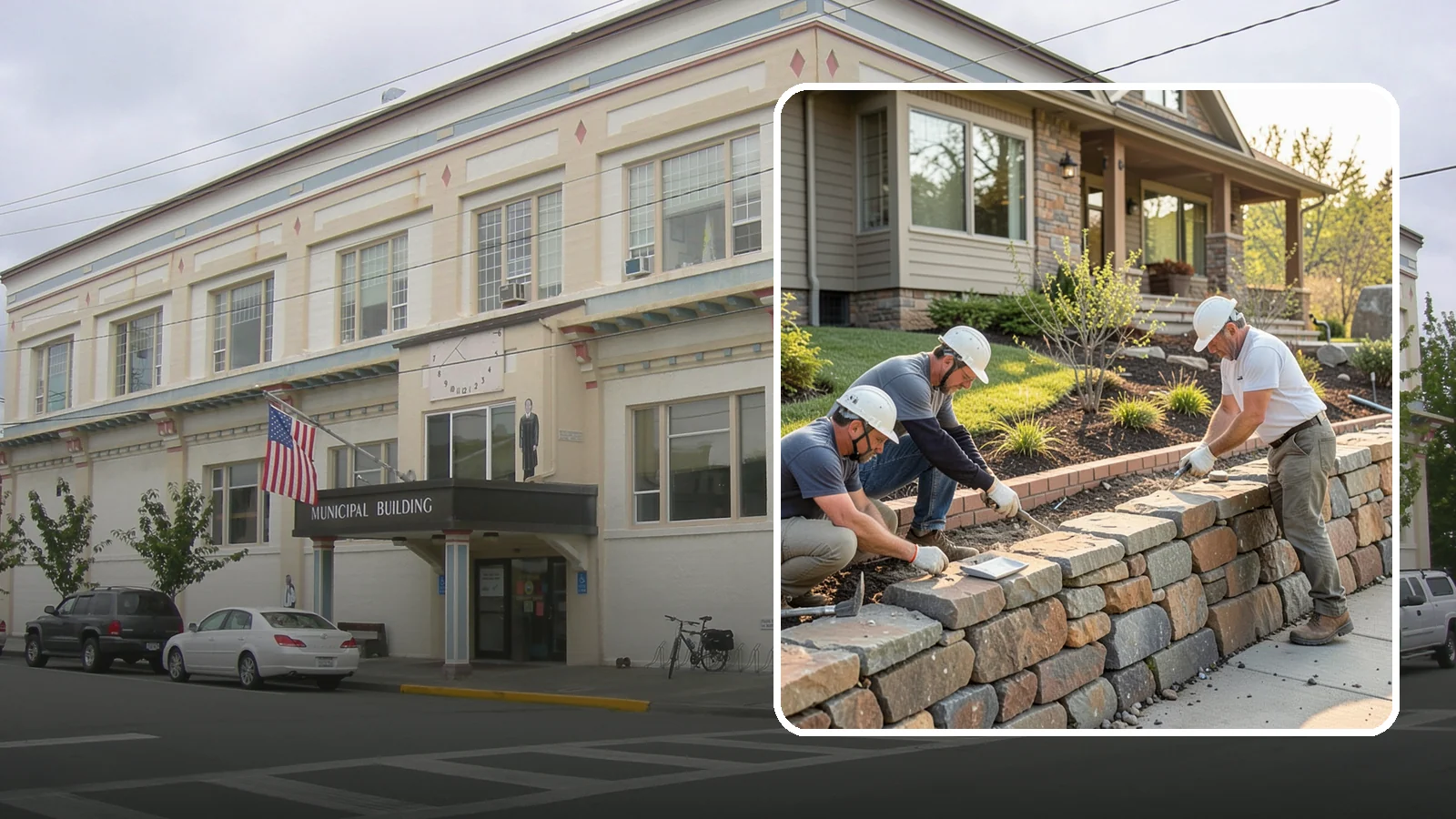 Stone Wall Construction in Anacortes, Skagit County, WA - Handcrafted stone walls, freestanding or retaining, that add permanence and beauty to your landscape.