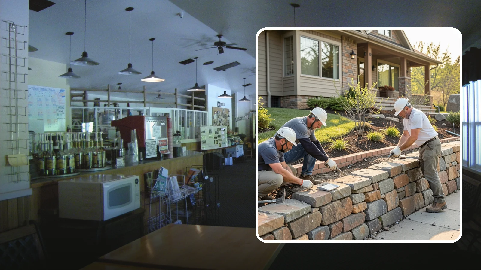 Stone Wall Construction in Black Diamond, King County, WA - Handcrafted stone walls, freestanding or retaining, that add permanence and beauty to your landscape.